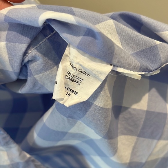 J.Crew short sleeve light weight button down - Picture 4 of 5